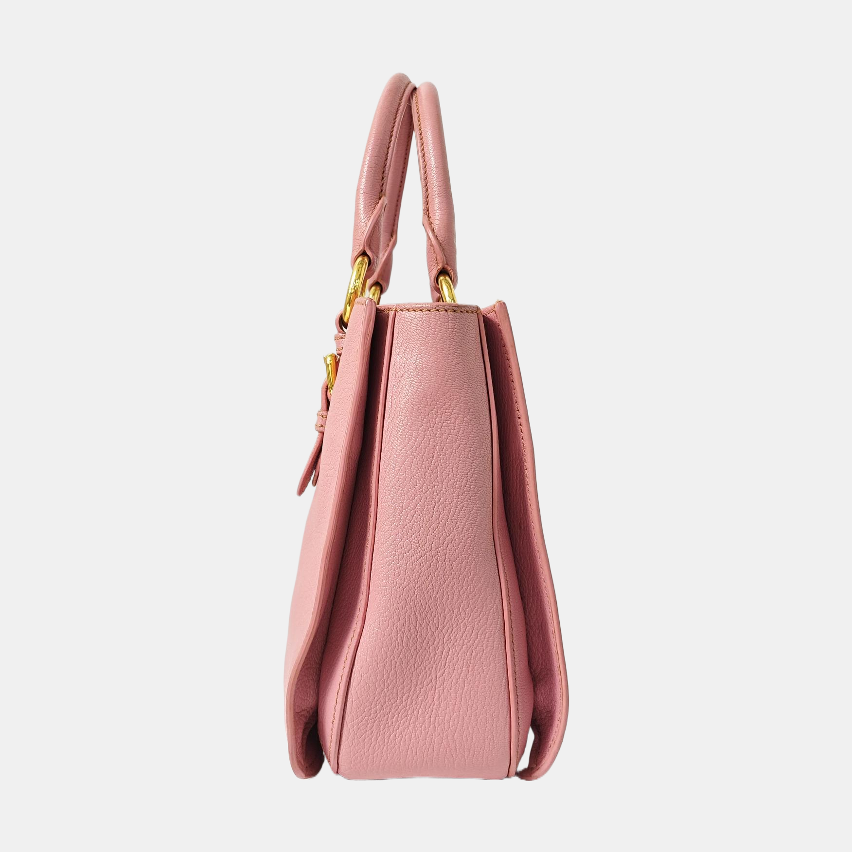 Calfskin Tote Bag Pink
