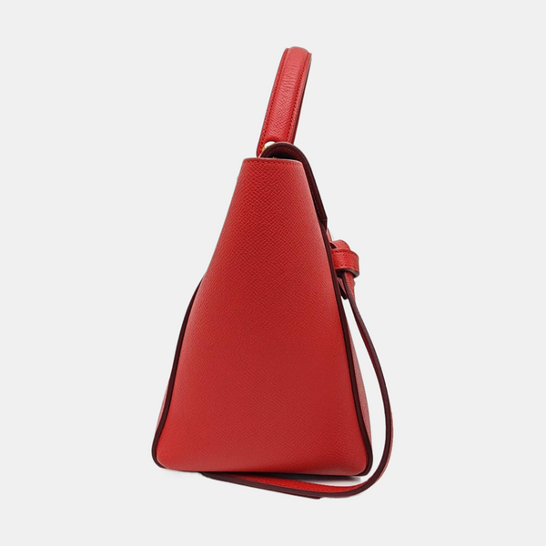 BELT Micro Calfskin Red