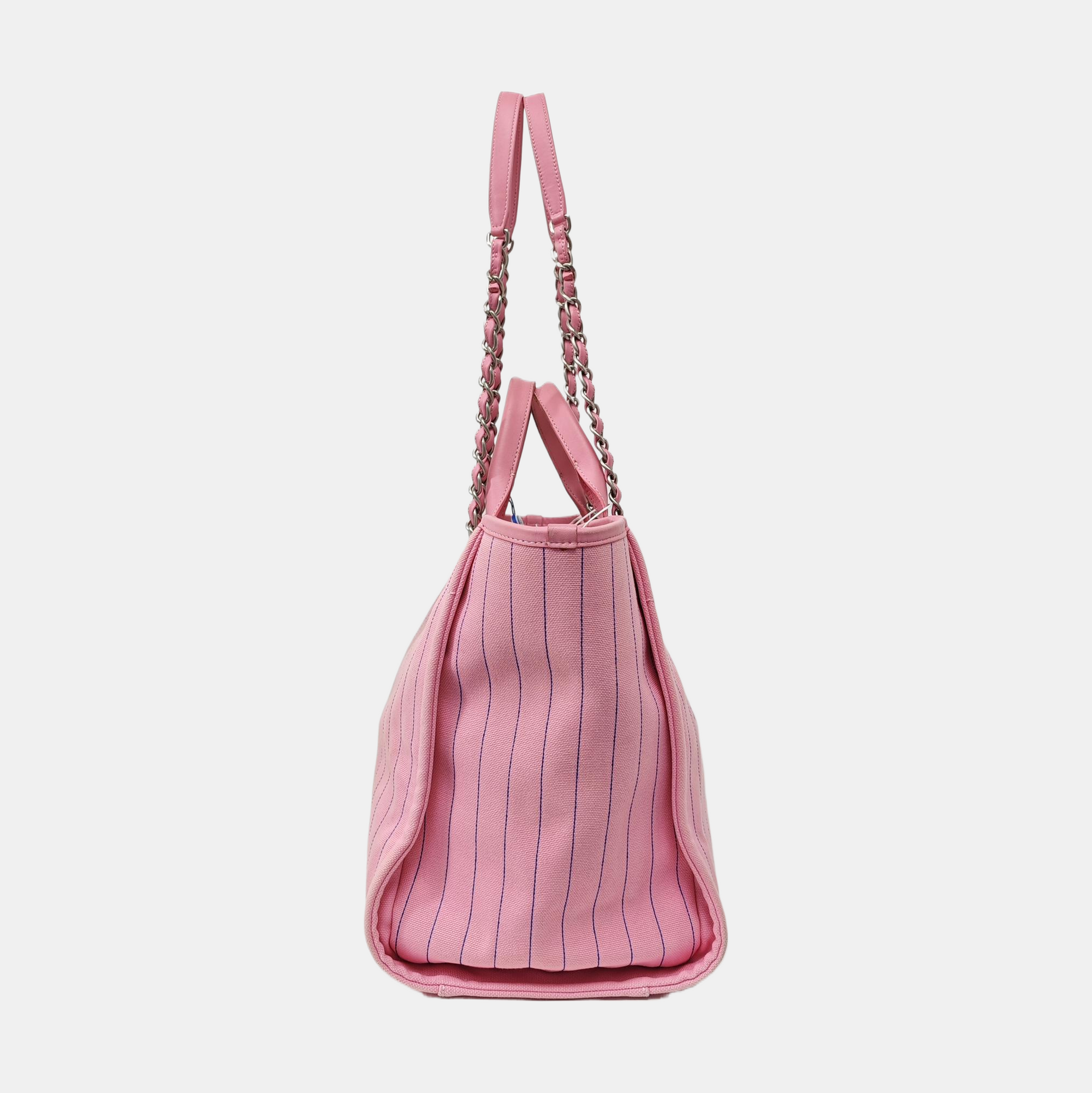 DEAUVILLE Large Quilted Canvas Pink