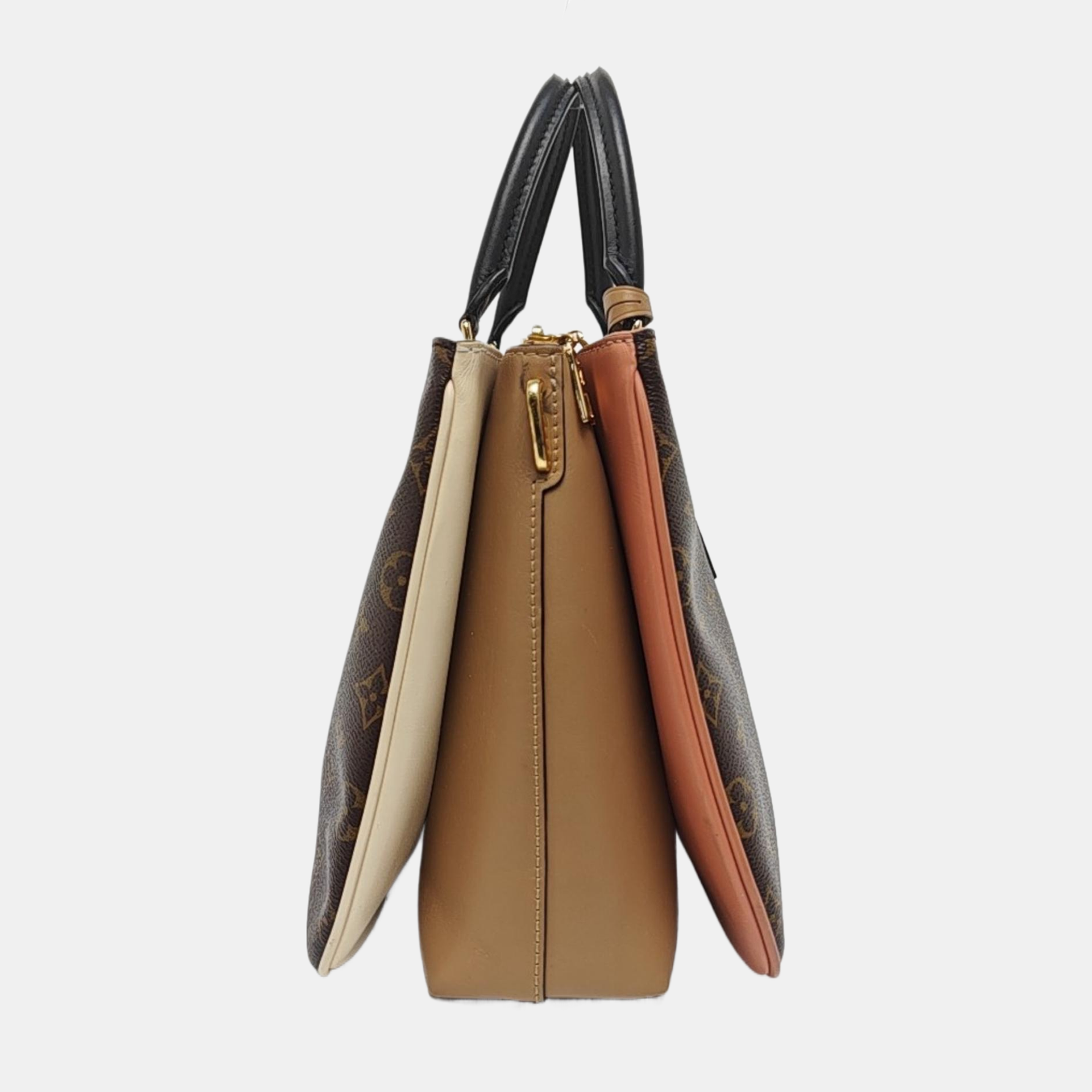 MILLEFEUILLE Monogram Coated Canvas Brown