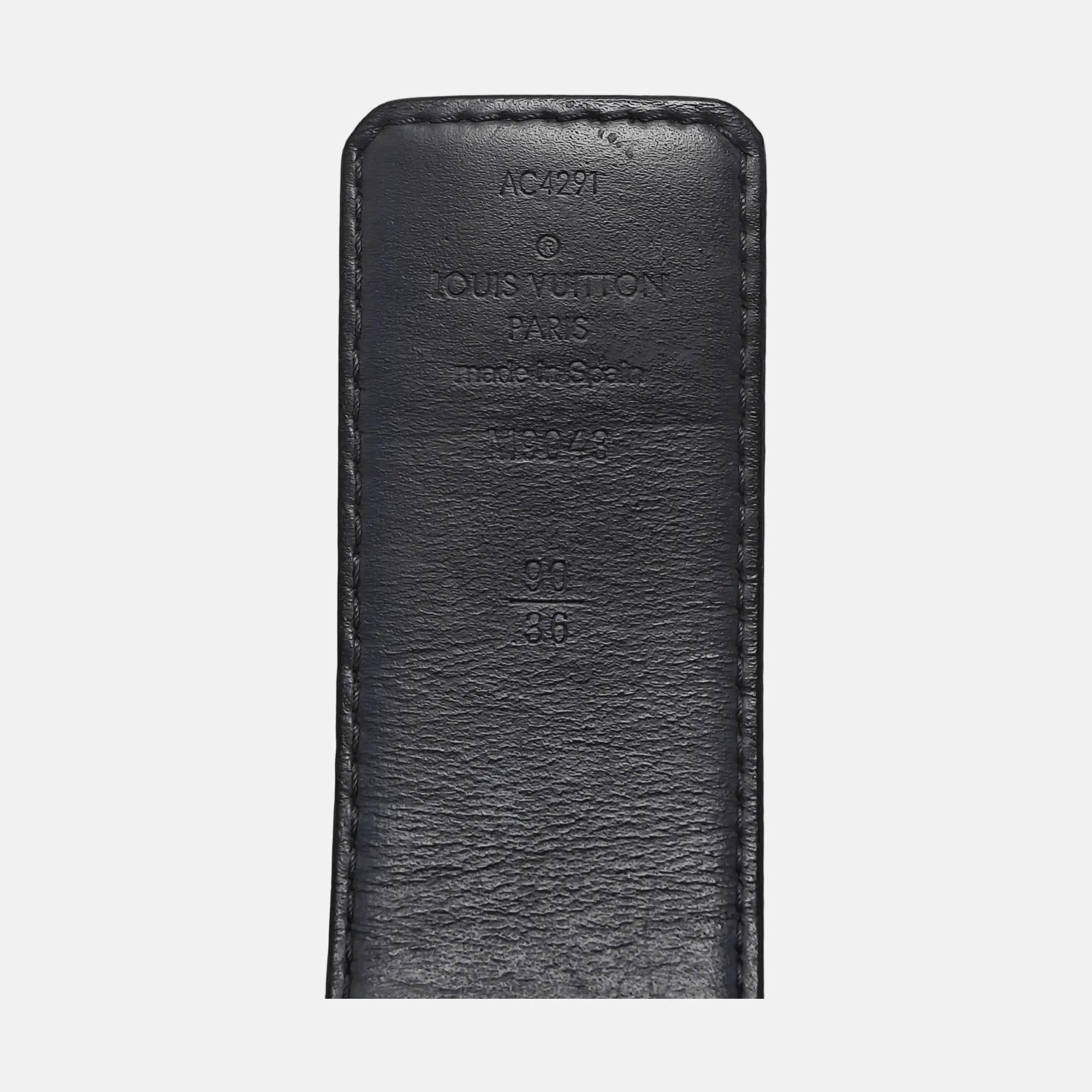 Leather Belt Black