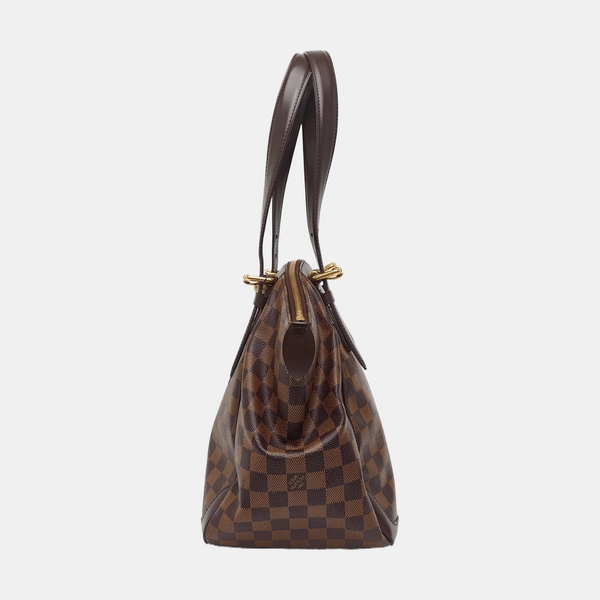 VERONA MM Damier Ebene Coated Canvas Brown