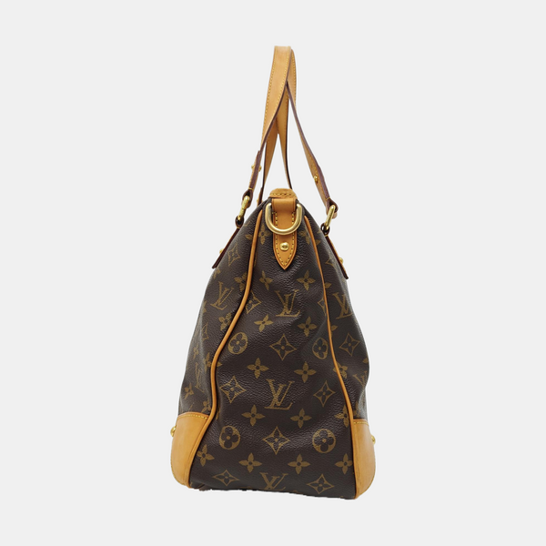 ESTRELA GM Monogram Coated Canvas Brown