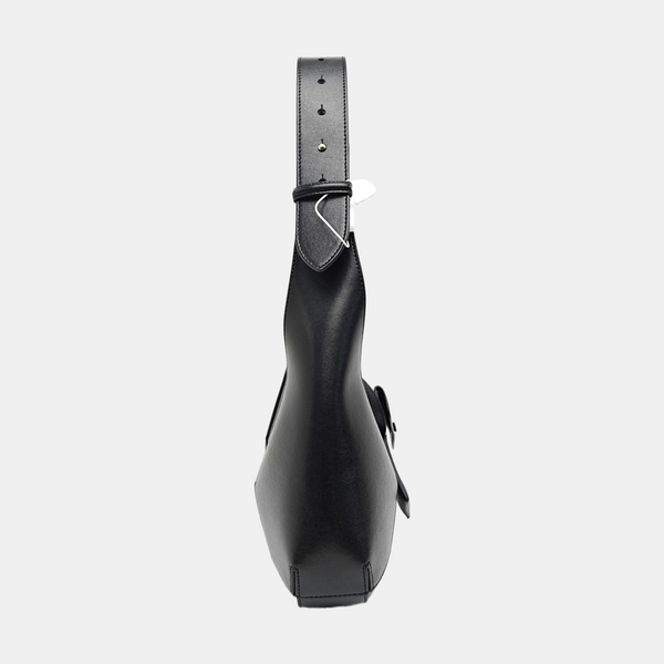 Calfskin Shoulder Bag Black