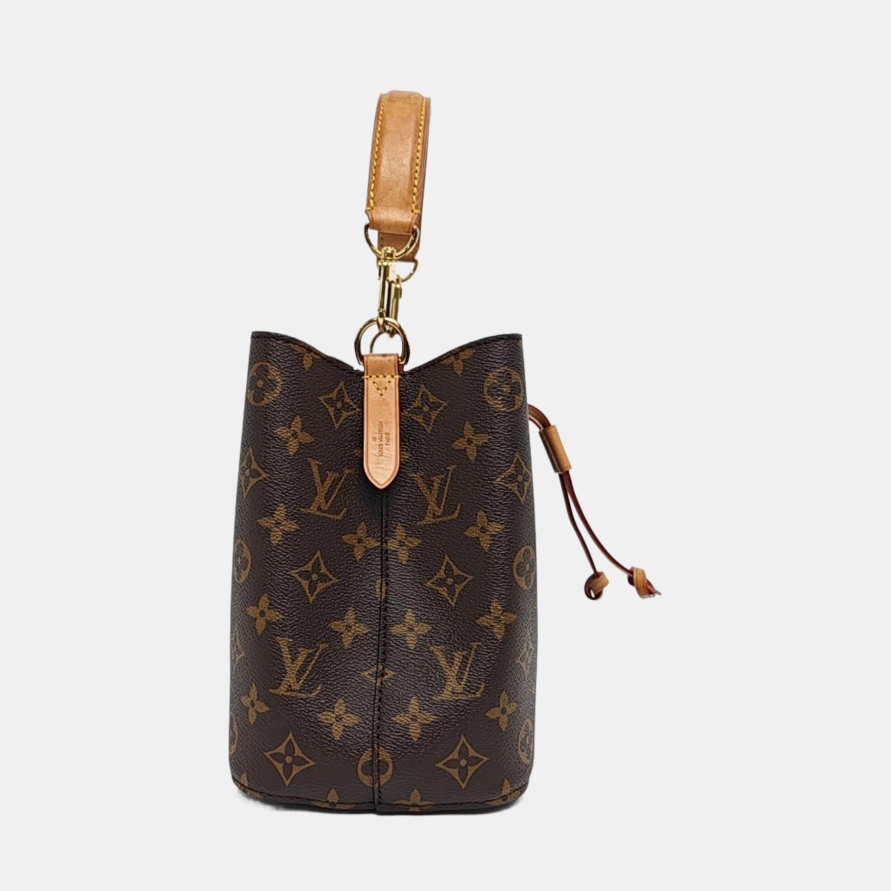 NÉONOÉ BB Monogram Coated Canvas Brown