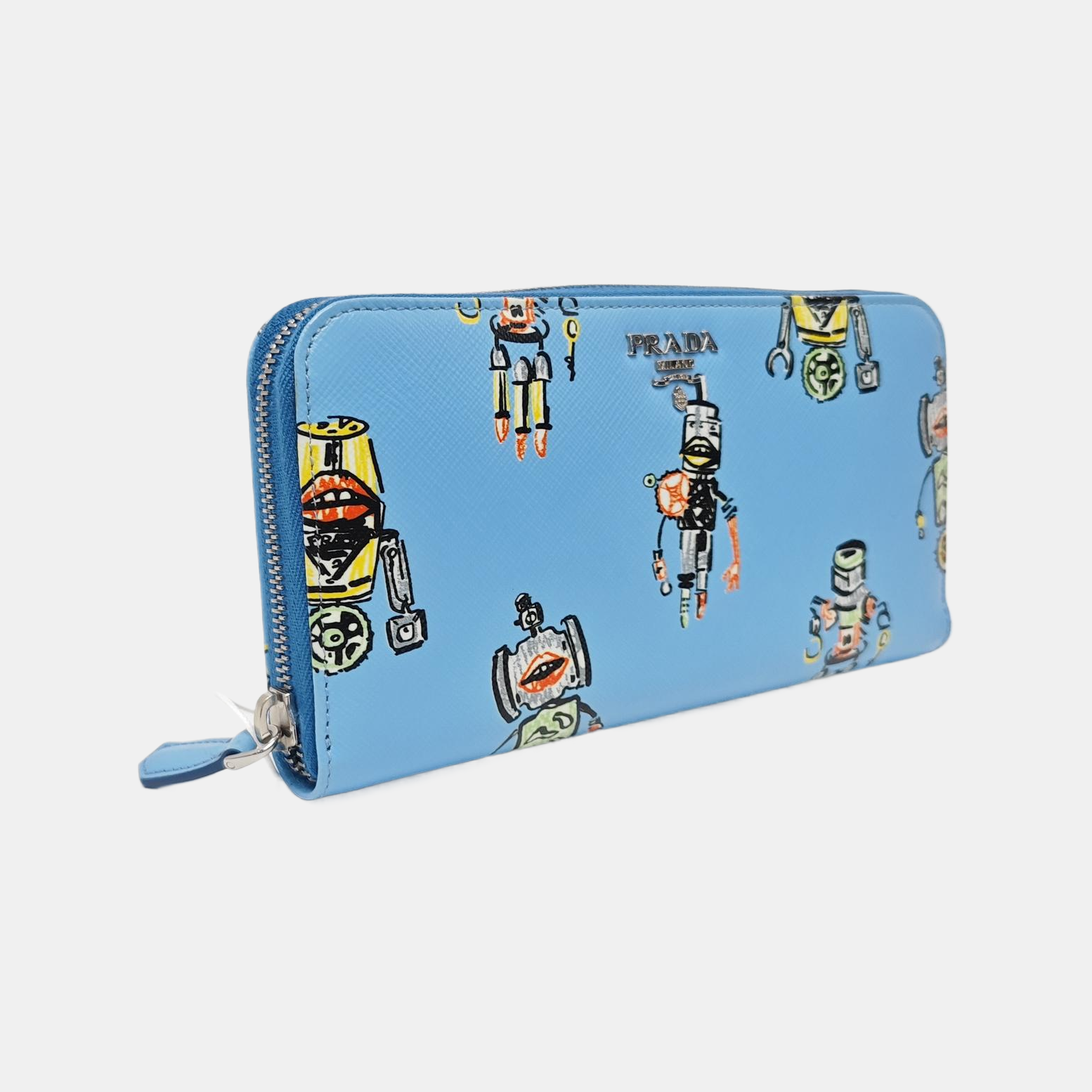 Calfskin Wallet Blue