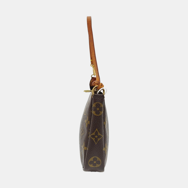 ACCESSOIRES Monogram Coated Canvas Brown