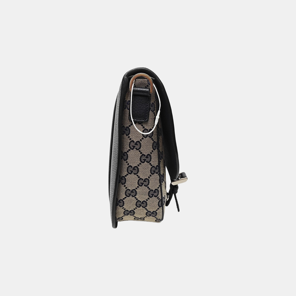 Monogram Canvas Shoulder Bag Beige
