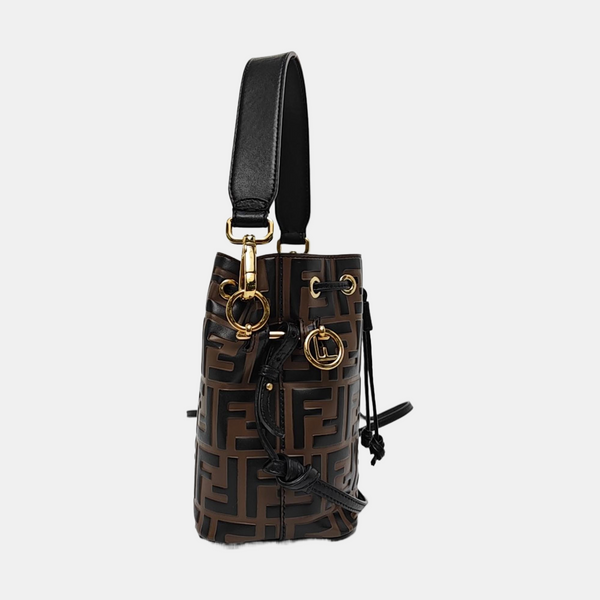 Mon Tresor Mini Monogram Calfskin Brown