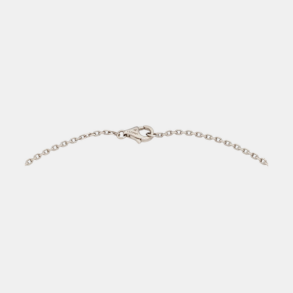 18k White Gold Silver Necklace