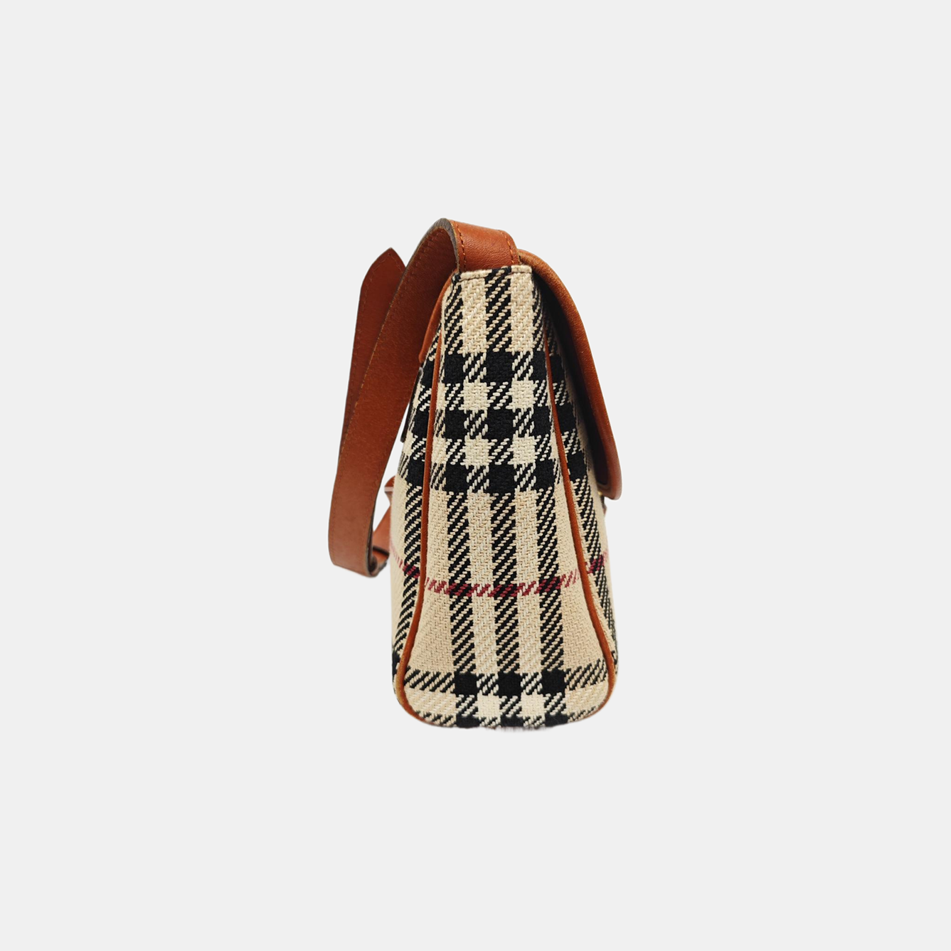 Fabric Shoulder Bag Beige