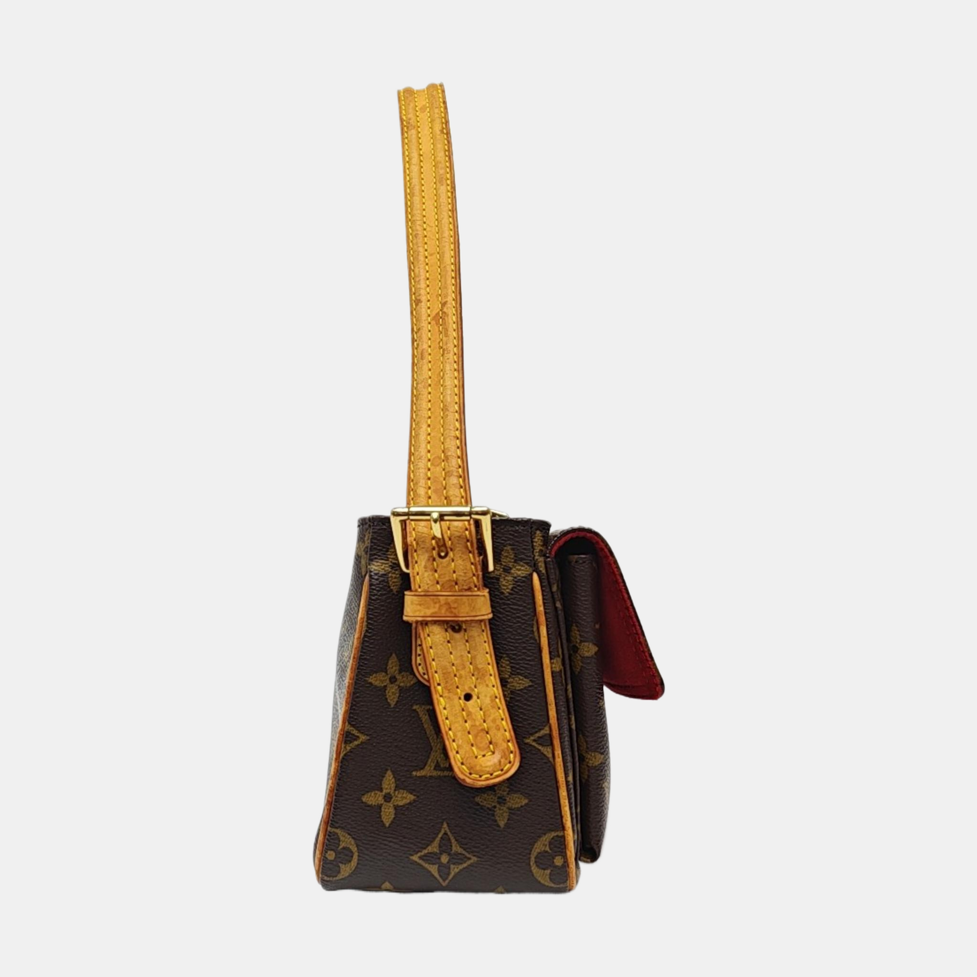 VIVA CITE Monogram Coated Canvas Brown