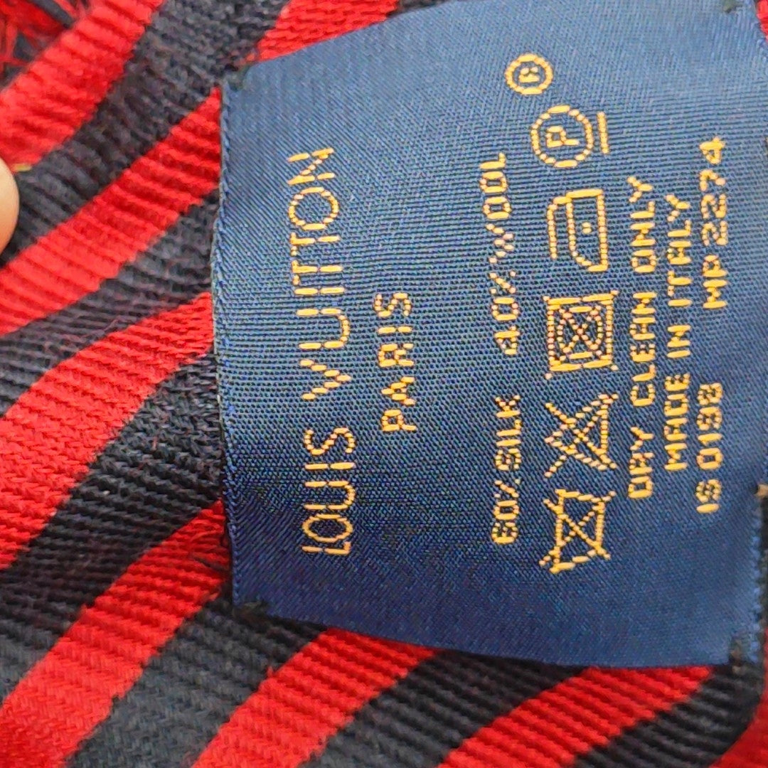 Mulberry Silk Scarf Red