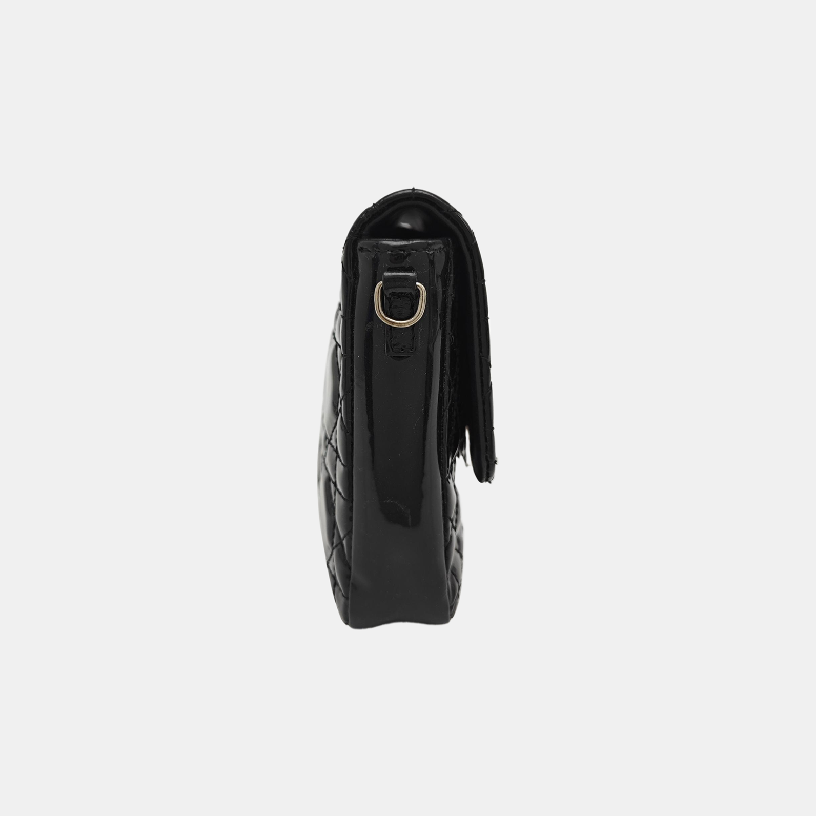 Miss Dior Cannage Patent Leather Black