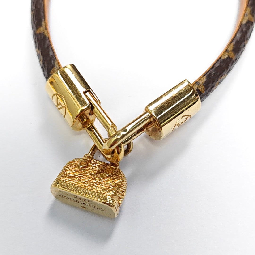 ALMA Leather Brown Bangle