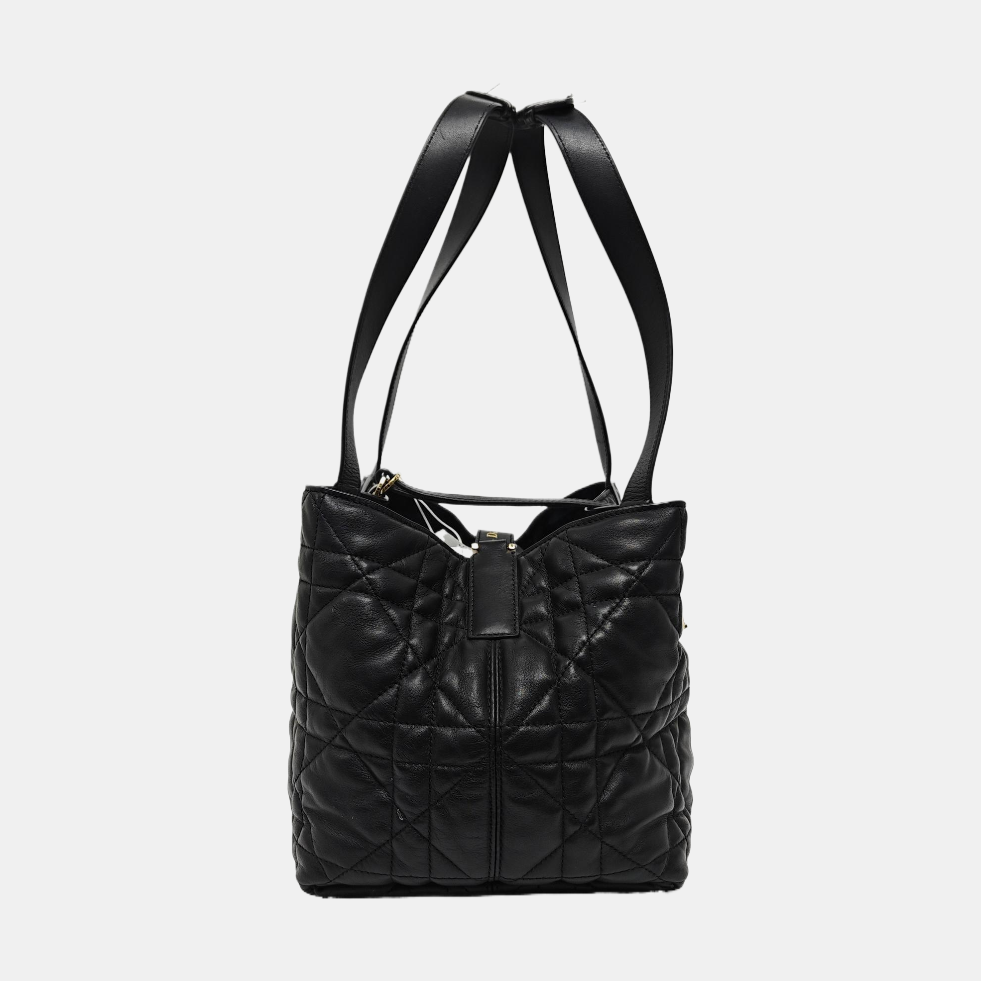 Toujours Medium Cannage Calfskin Black