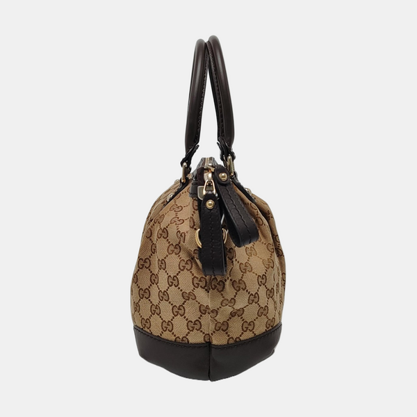 Sukey Monogram Canvas Brown