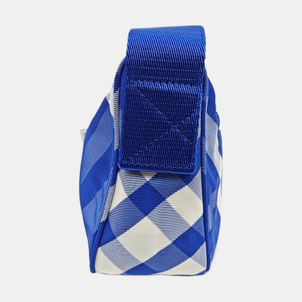 Canvas Crossbody Bag Blue