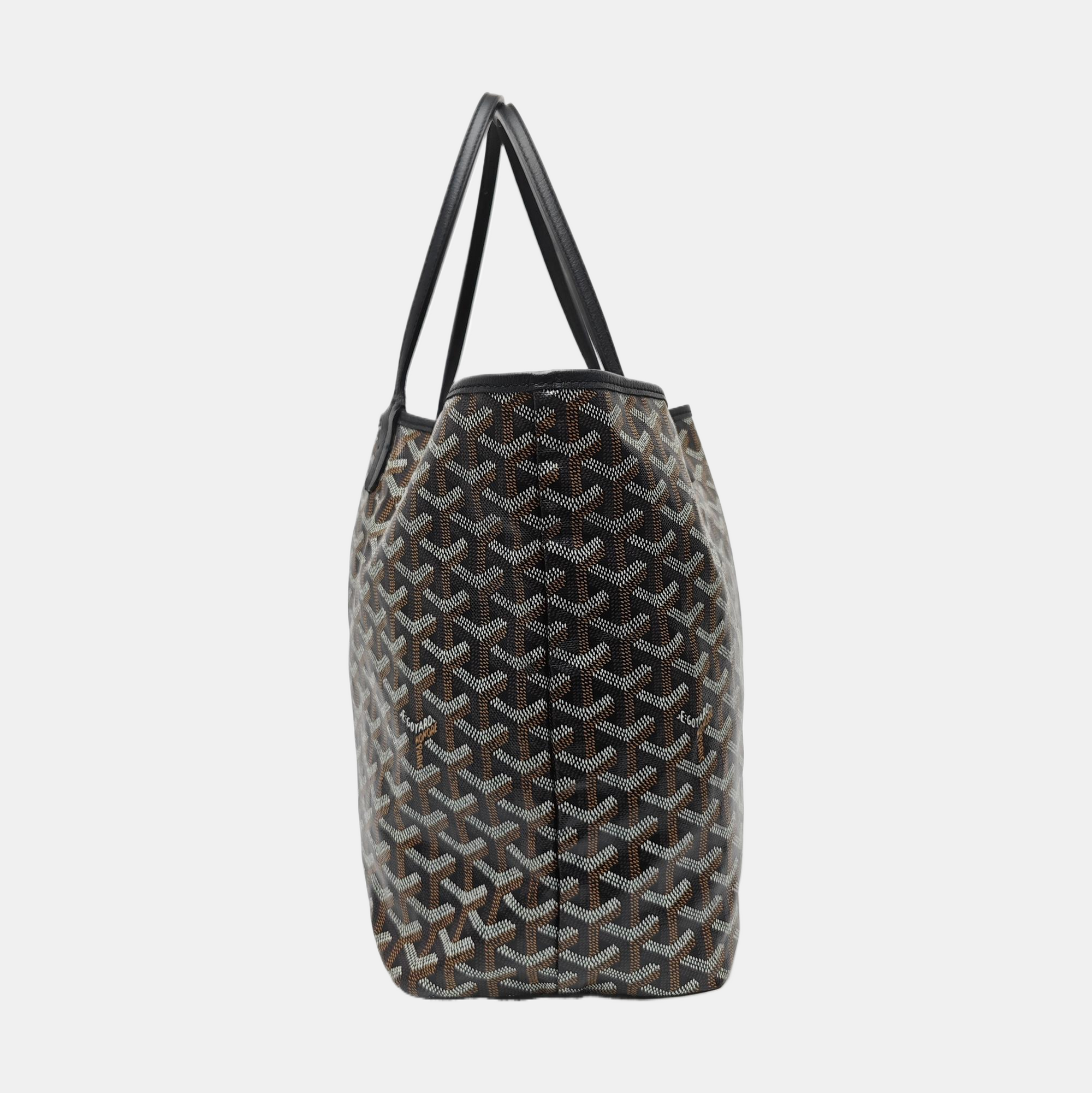 Saint Louis PM Coated Canvas Black
