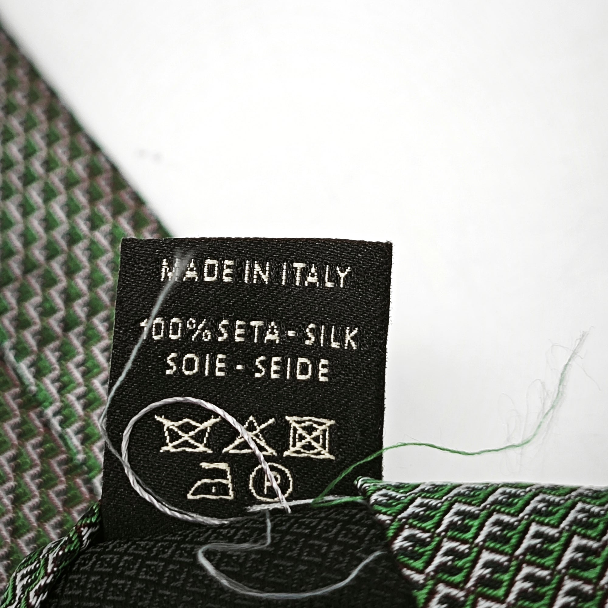 Mulberry Silk Tie Green