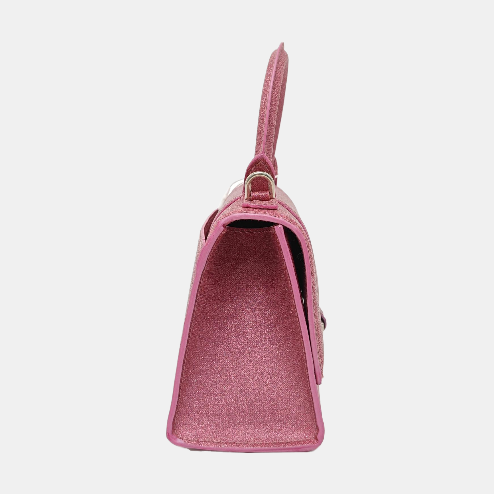 Authenticated pre-owned  Hourglass XS Quilted Calfskin Pink - Shoulder Bag at Looply