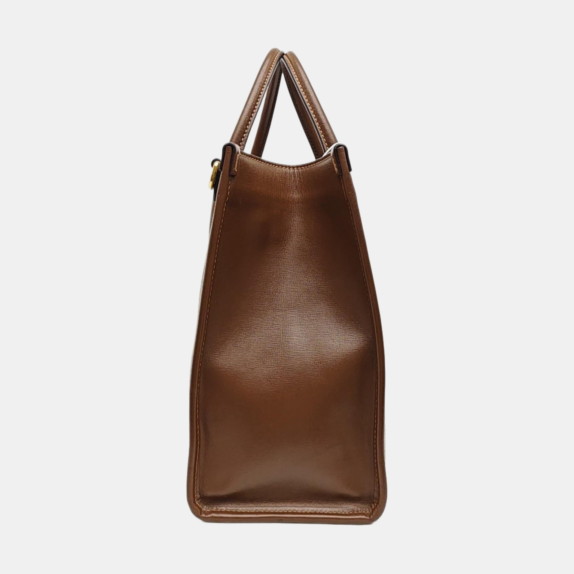 Retro Small Monogram Coated Canvas Brown