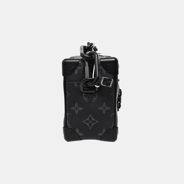 SOFT TRUNK Mini Monogram Coated Canvas Black