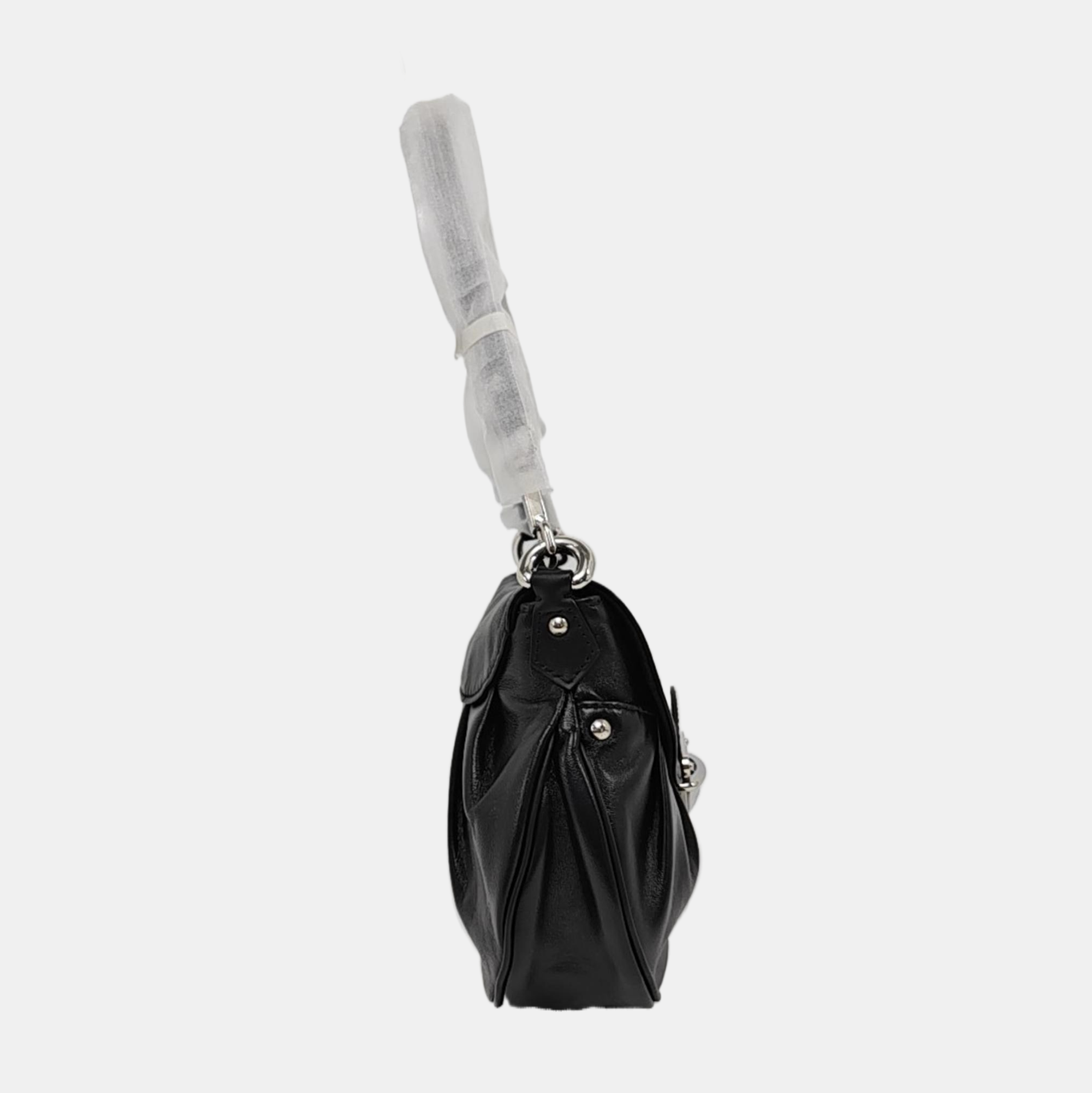 SUNSET Monogram Lambskin Black