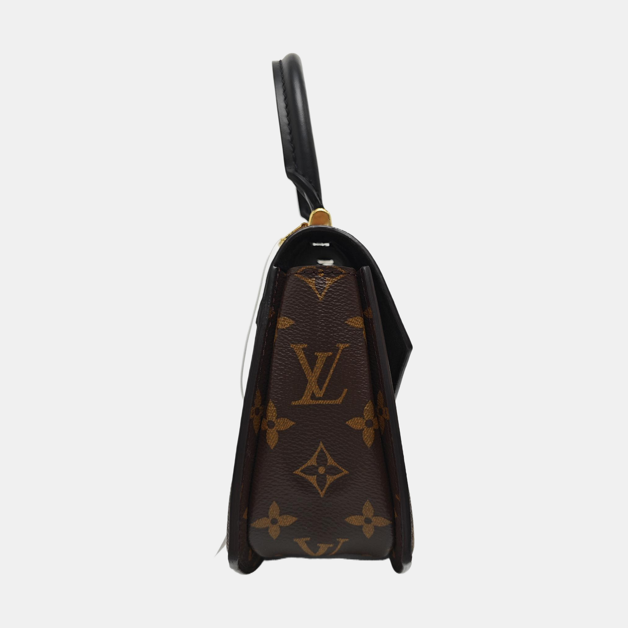 EDEN Monogram Coated Canvas Brown