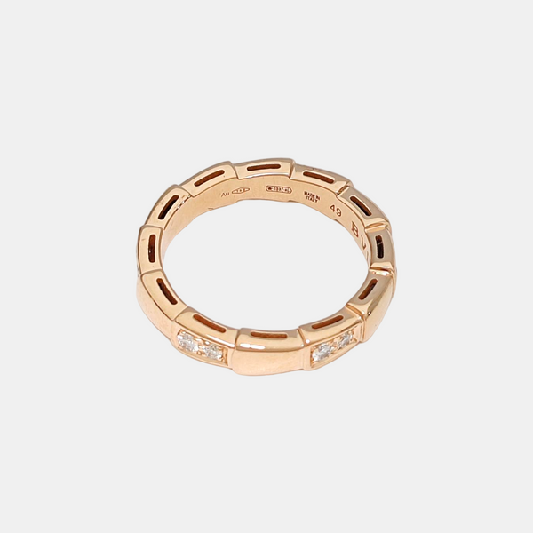 SERPENTI 18k Rose Gold Ring EU 49