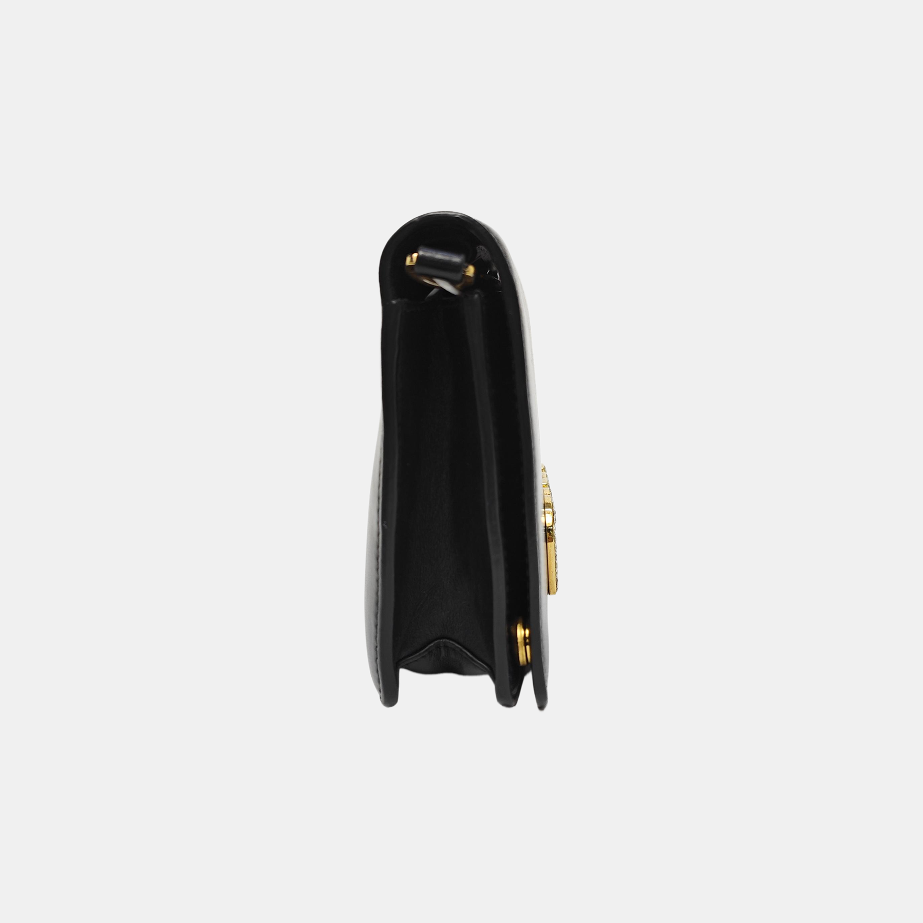 Matelassé Mini Lambskin Black