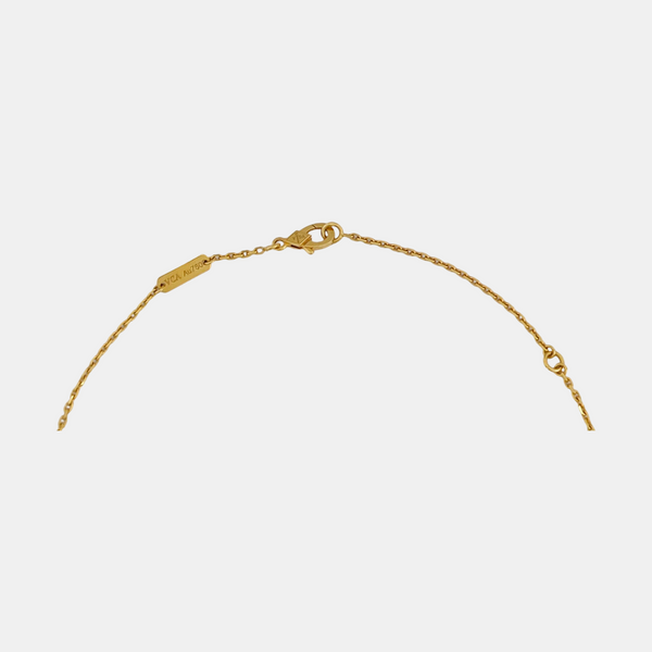 Vintage Alhambra 18k Gold Necklace