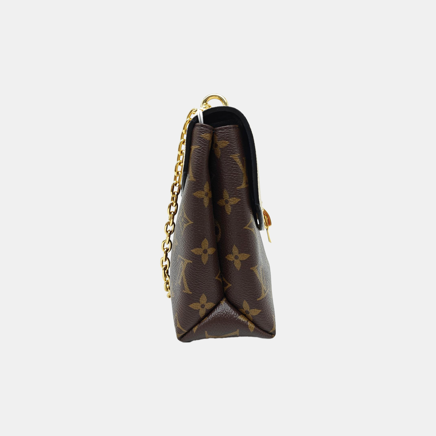 SAINT PLACIDE Monogram Coated Canvas White
