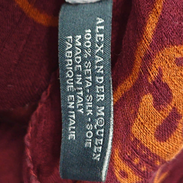 Mulberry Silk Silk Scarf Brown
