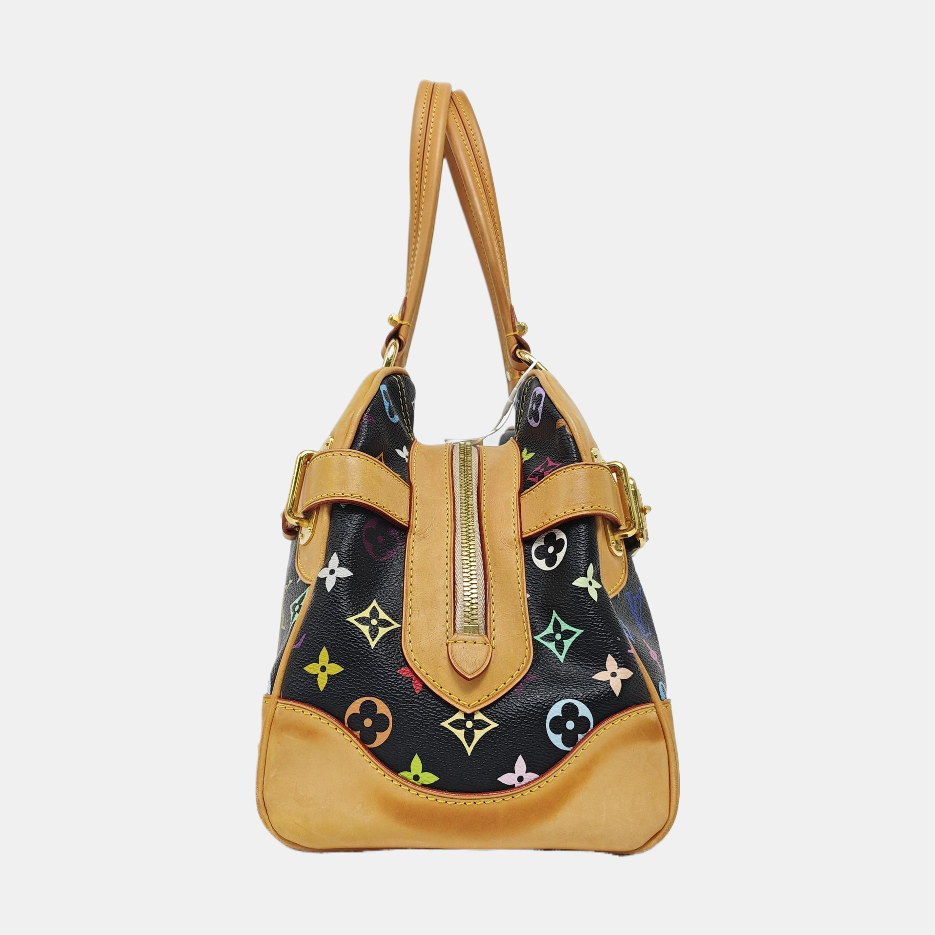 LV × TM CLAUDIA Monogram Coated Canvas Black