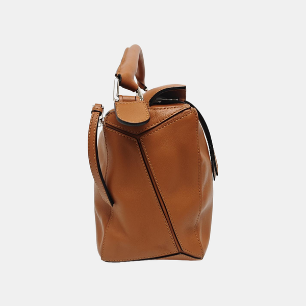 Puzzle Medium Calfskin Brown