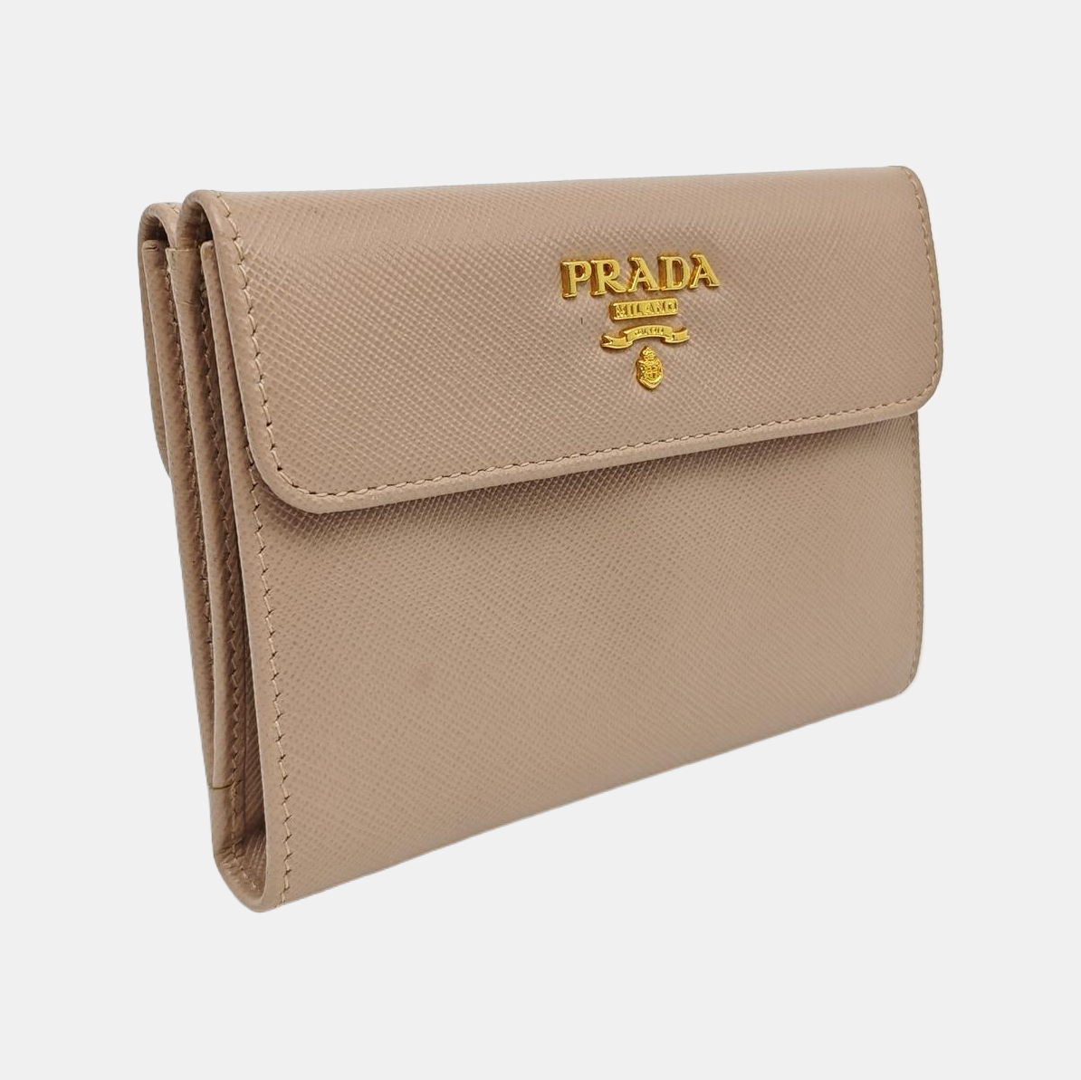 Saffiano Calfskin Wallet Pink