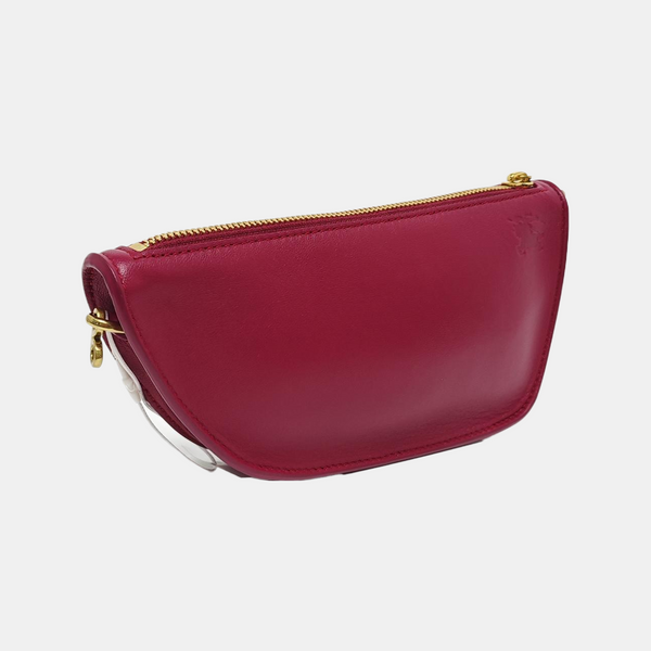 Calfskin Shoulder Bag Red