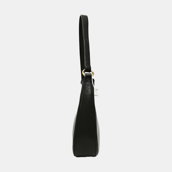 Calfskin Shoulder Bag Black