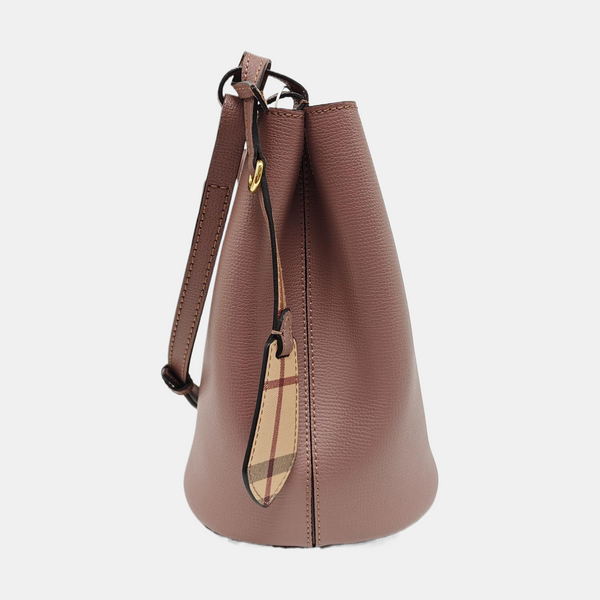 Calfskin Bucket Bag Beige