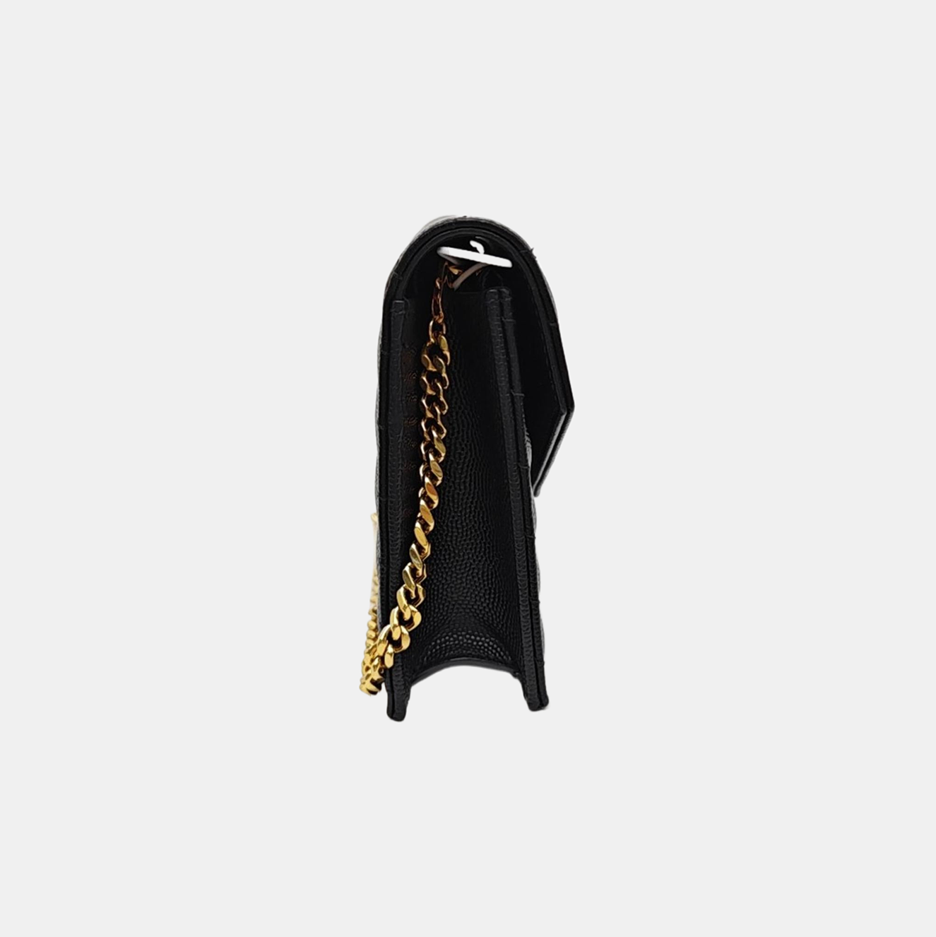 MONOGRAM WOC Chevron Calfskin Black
