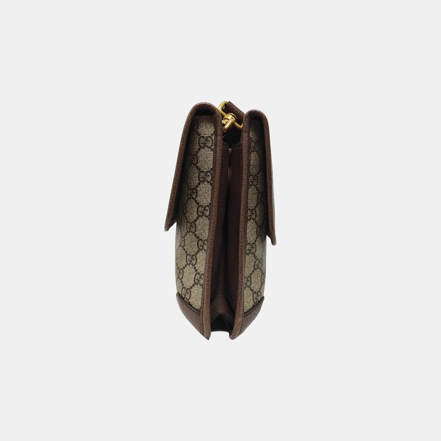 Neo Vintage Large Monogram Coated Canvas Brown