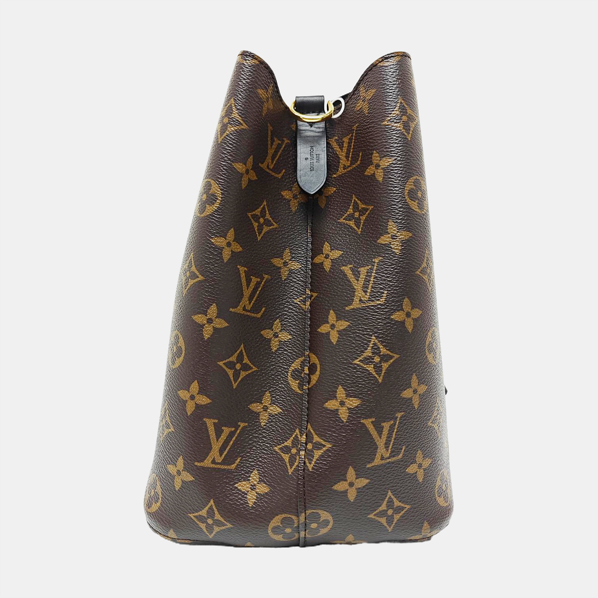 NÉONOÉ MM Monogram Coated Canvas Brown