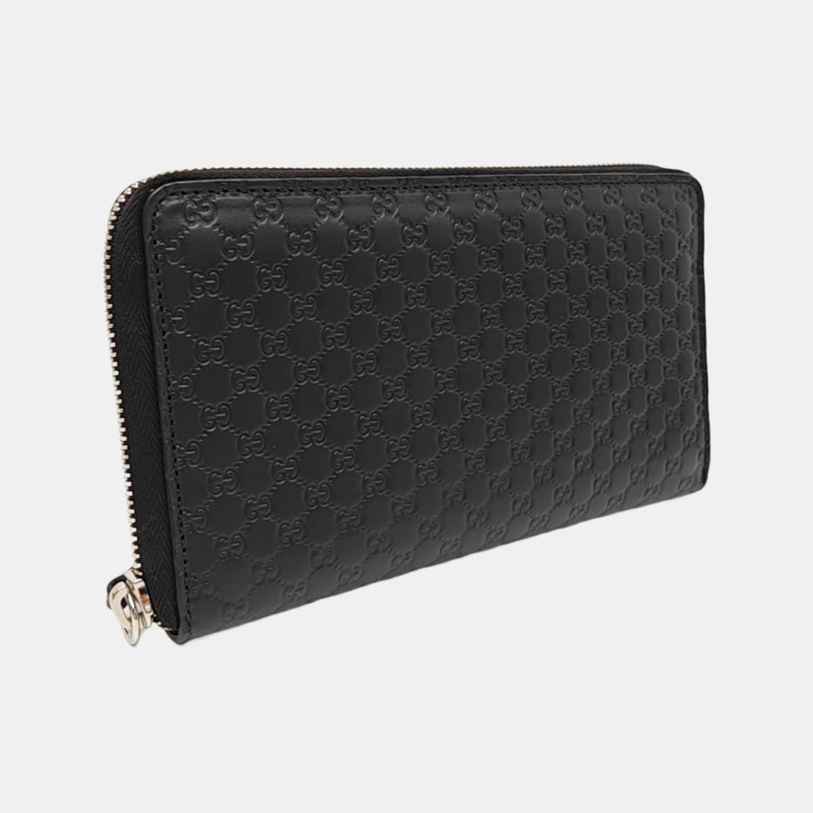 Monogram Calfskin Wallet Black