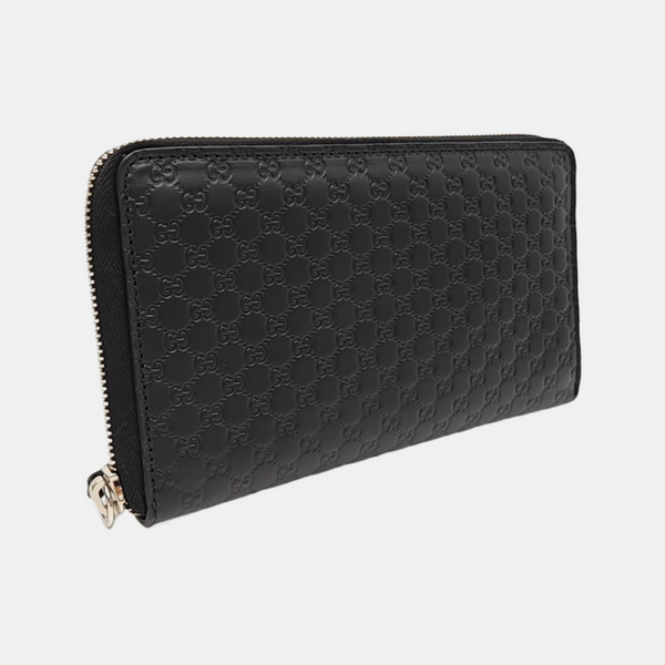 Monogram Calfskin Wallet Black