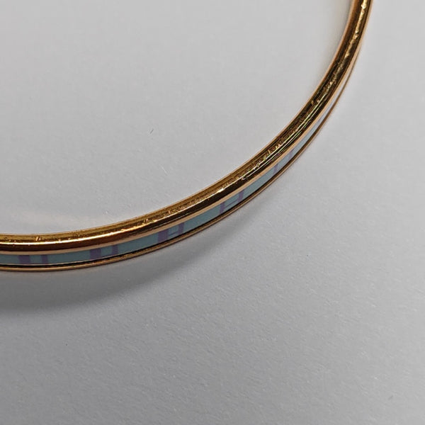 Metal Blue Bangle