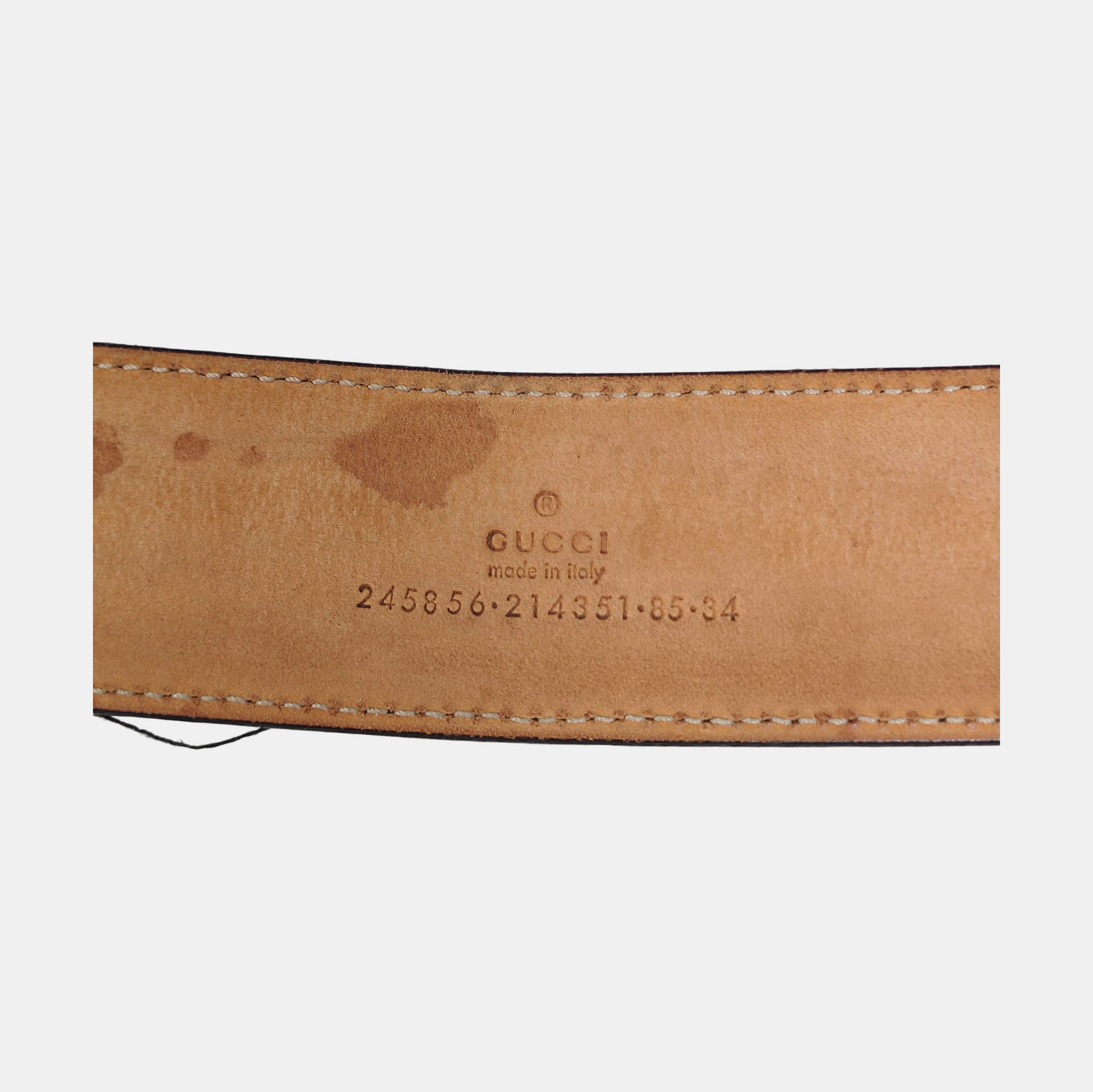 Leather Belt Black