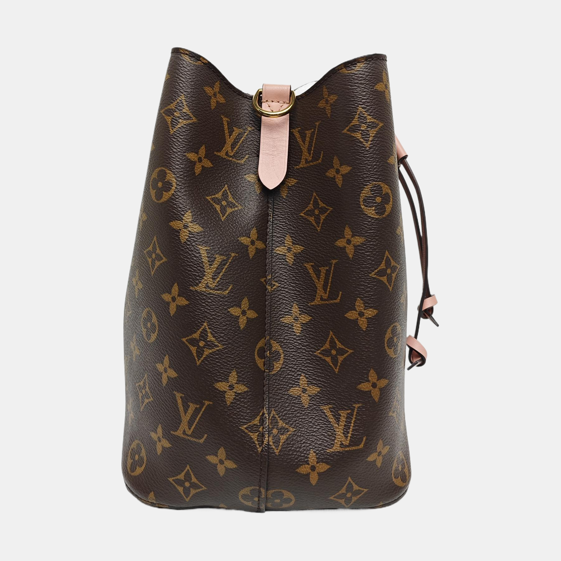 NÉONOÉ MM Monogram Coated Canvas Brown