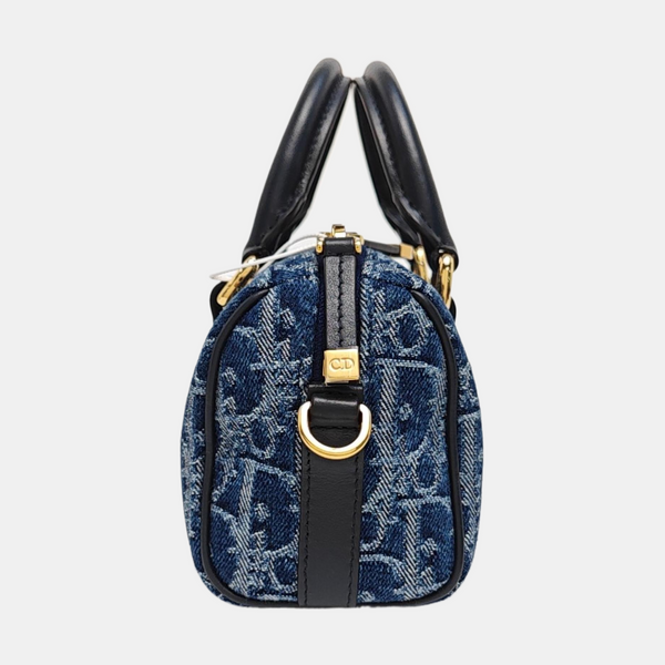Groove 16 Mini Oblique Denim Blue