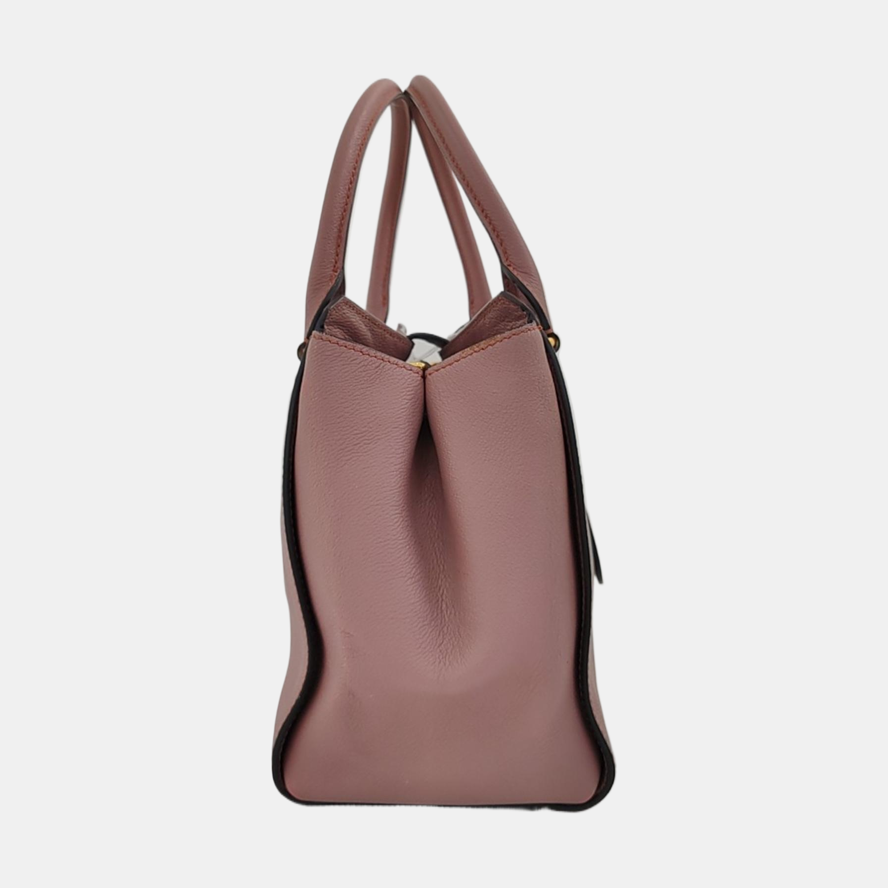 Buckle Calfskin Pink